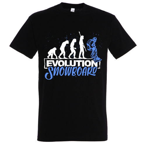 T-Shirt Evolution Snowboard