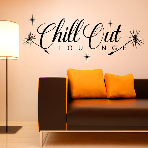 Wandtattoo Chill Out Lounge