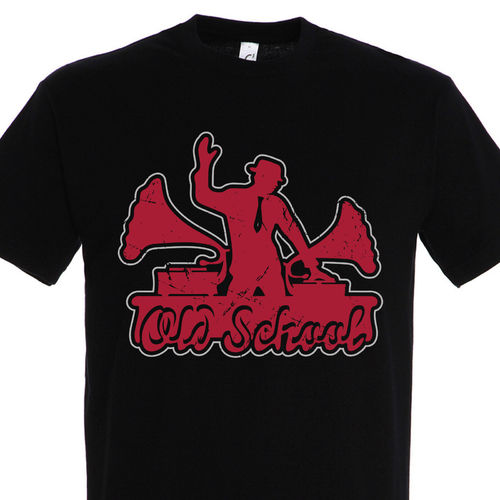 T-Shirt Oldschool DJ