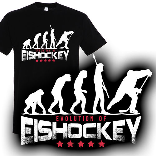 T-Shirt Evolution Eishockey