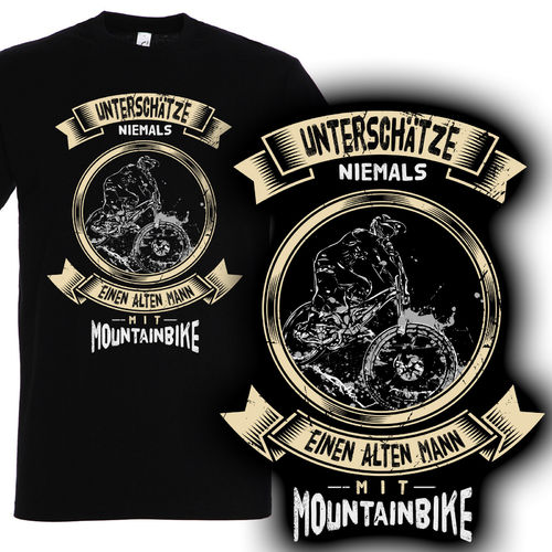 T-Shirt Mountainbike Spruch