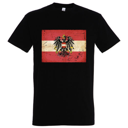 T-Shirt Vintage Österreich Fahne