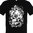 T-Shirt Totenkopf im Tattoo-Style